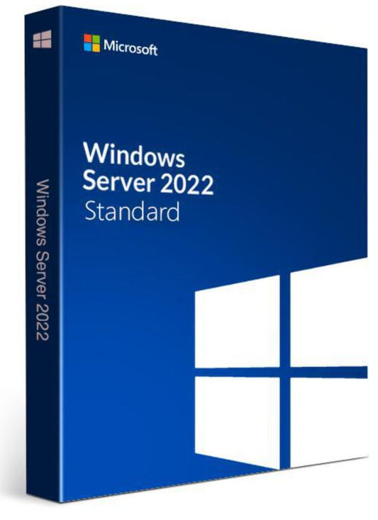 Microsoft Server Standard New 2022 * ( 16 Core ), 64 Bit - P73-08328 OEM DVD PACK. No CAL P73-08328