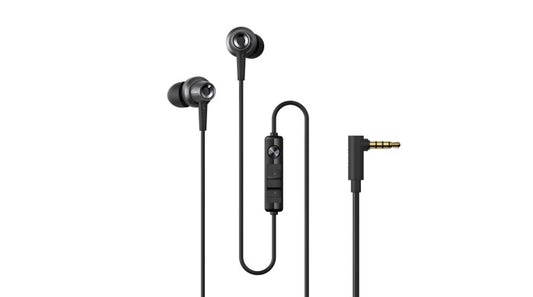 Edifier GM260 Earbuds with Microphone - 10mm Driver, Hi-Res Audio, In-Line Control, Omni-Directional Microphone, 3.5mm Wired Earphones Black GM260-BLACK