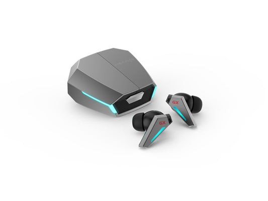 Edifier GX07 True Wireless Gaming Earbuds with Active Noise Cancellation with Dual Microphone, RGB Lighting, Wear Detection - Grey  GX07