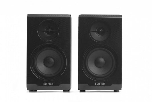 Edifier R33BT Active Bluetooth Speaker - V5.0 1/2 inch Tweeter 3.5 inch Mid/Bass Driver, 10W RMS Power Output, 70Hz-20KHz, =85dB(A), Wooden Enclosure R33BT