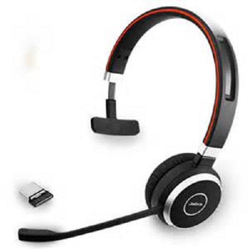 Jabra Evolve 65 SE UC Mono Wireless Headset, 2yrs Warrenty 6593-839-409