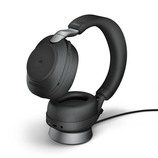 Jabra Evolve2 85 MS USB-C Stereo Bluetooth Headset, Active Noise Cancelling, Microsoft Teams certified, 2ys Warranty 28599-999-889