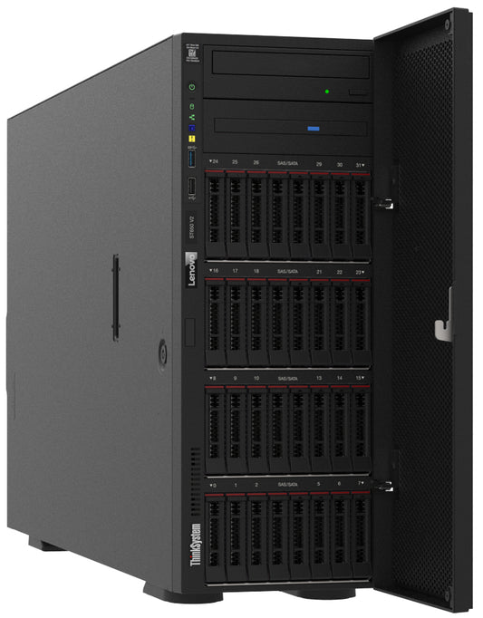 LENOVO ThinkSystem ST650 V2, 1xIntel Xeon Silver 4310 12C 2.1GHz 120W, SFF, 1x32GB 2Rx8, SW RD, 1x750W, XCC Enterprise 7Z74A01HAU