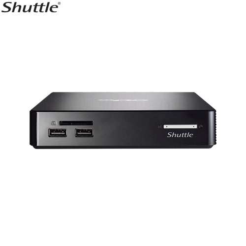 Shuttle NS02AV2 Mini PC 0.5L System-Rockchip RK3368, 2GB RAM, 16GB eMMC, LAN, 4xUSB, WIFI+BT, VESA, HDMI, Android 8.1, Free Digital Signage Software NS02AV2