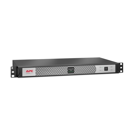 APC Smart-UPS 500VA/400W Line Interactive UPS, 1U Rackmount, 230V/10A Input, 4x IEC C13 Outlets, Li-Ion Battery, SmartConnect Port, Short Depth SCL500RMI1UC
