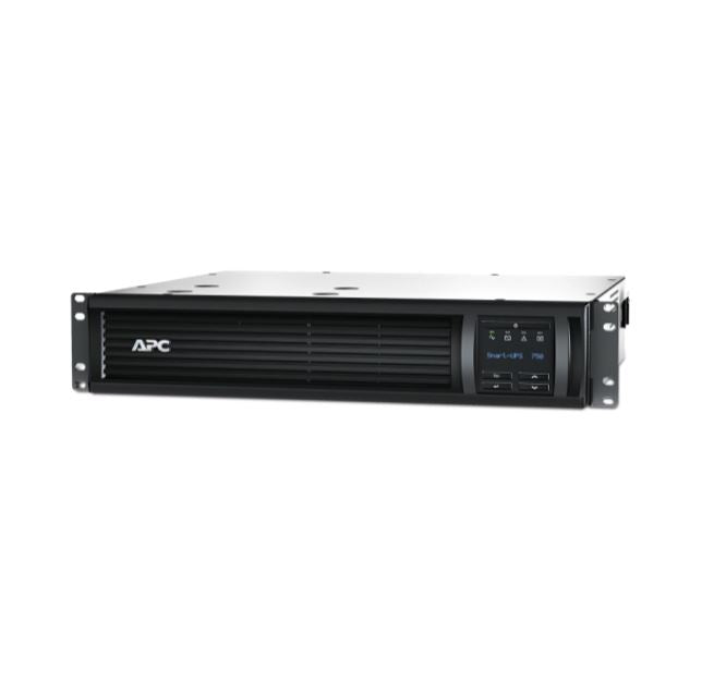 APC Smart-UPS 750VA/500W Line Interactive UPS, 2U Rackmount, 230V/10A Input, 4x IEC C13 Outlets, Lead Acid Battery, SmartConnect LCD SMT750RMI2UC
