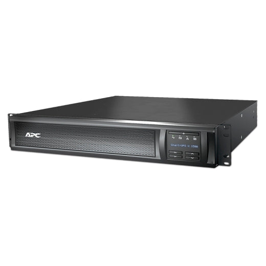 APC Smart-UPS X 1500VA/1200W Line Interactive UPS, 2U RM/Tower, 230V/10A Input, 8x IEC C13 Outlets, Lead Acid Battery, W/ Network Card SMX1500RMI2UNC