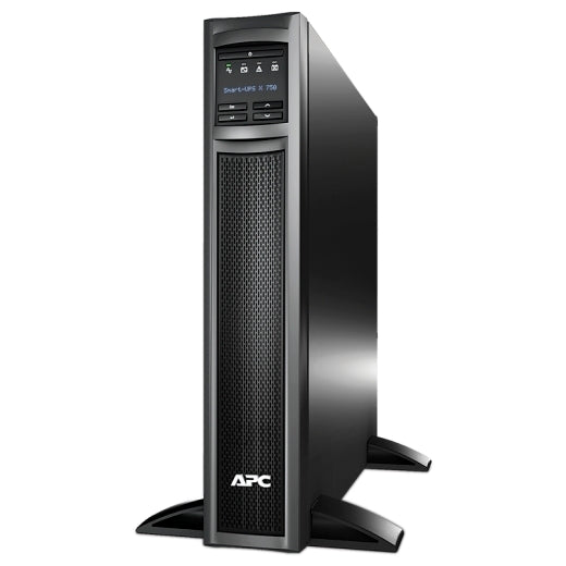 APC Smart-UPS X 750VA/600W Line Interactive UPS, 2U RM/Tower, 230V/10A Input, 8x IEC C13 Outlets, Lead Acid Battery, SmartSlot SMX750I