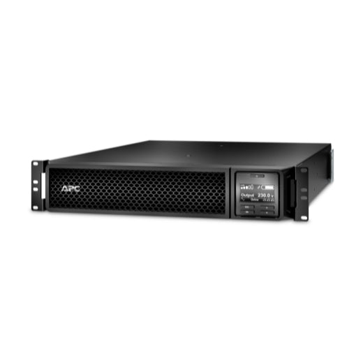 APC Smart-UPS 2200VA/1980W Online UPS, 2U Rackmount, 230V/16A Input, 2x IEC C19 & 8x IEC C13 Outlets, Lead Acid Battery, W/ Rail Kit SRT2200RMXLI