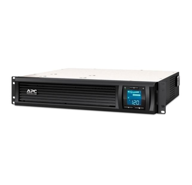 APC Smart-UPS C 1000VA/600W Line Interactive UPS, 2U Rackmount, 230V/10A Input, 4x IEC C13 Outlets, Lead Acid Battery, SmartConnect Port, Graphic LCD SMC1000I-2UC