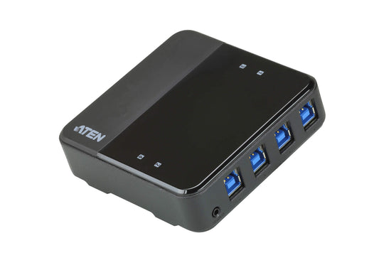 Aten Peripheral Switch 4x4 USB 3.1 Gen1, 4x PC, 4x USB 3.1 Gen1 Ports, Remote Port Selector, Plug and Play  US3344-AT