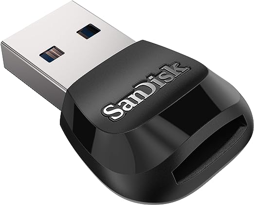 Sandisk MobileMate USB 3.0 Reader microSD card reader  speeds up to 170 MB/s USB-A 2-year limited warranty SDDR-B531-GN6NN