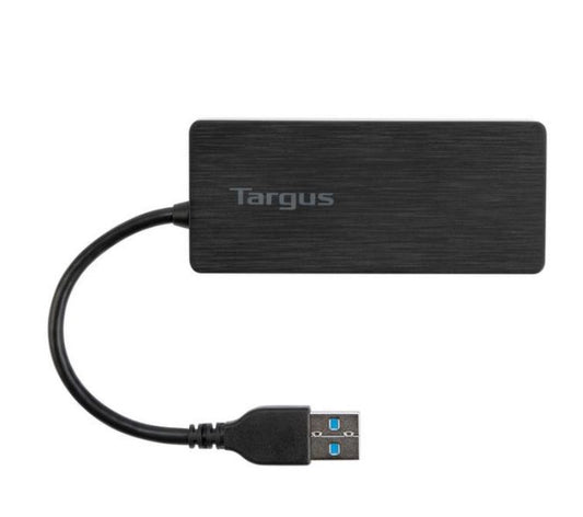 Targus 4 Port Smart USB 3.0 Hub Self-Powered with 10 Times Faster Transfer Speed Than USB 2.0 ACH124US