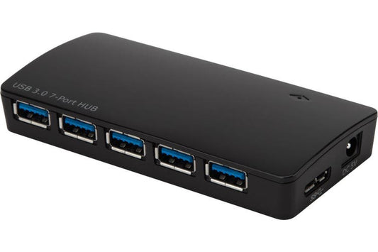 Targus 7 Port USB 3.0 Power Hub With Fast Charging and 5Gbps Transfer Speed/ Accept USB 2.0/1. x Devices ACH125AU