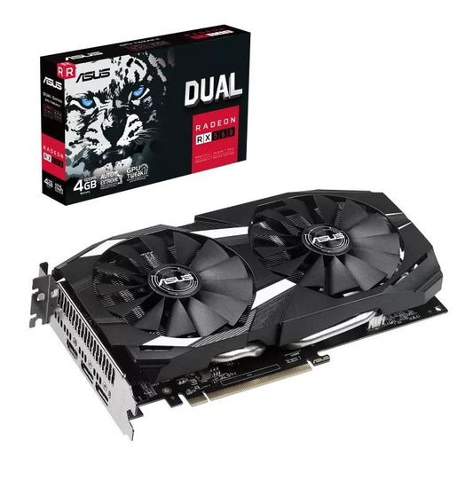 ASUS AMD Radeon DUAL-RX560-4G 4GB GDDR5 For Superb eSports and 1080p Gaming, 1199MHz, RAM 6.8 Gbps, 2xDP, 1xHDMI DUAL-RX560-4G