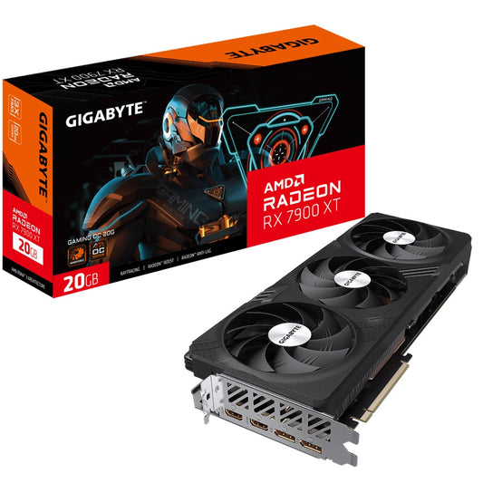 Gigabyte AMD Radeon RX 7900 XT Gaming OC 20G Video card, PCI-E 4.0, GDDR6, 3x DP2.1, 2x HDMI 2.1 GV-R79XTGAMING OC-20GD