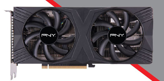 PNY GEFORCE RTX 4070 12GB VERTO Dual Fan Edition DLSS 3 -4th Generation Tensor Cores -NVIDIA Ada Lovelace Streaming Multiprocessors VCG407012DFXPB1