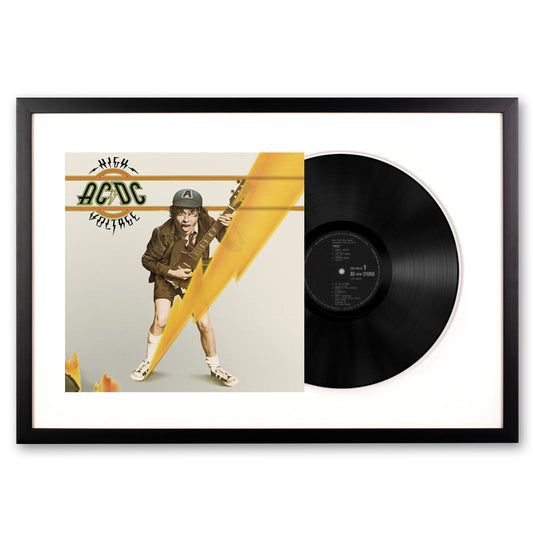 Framed AC/DC High Voltage Vinyl Album Art SM-5107591-FD