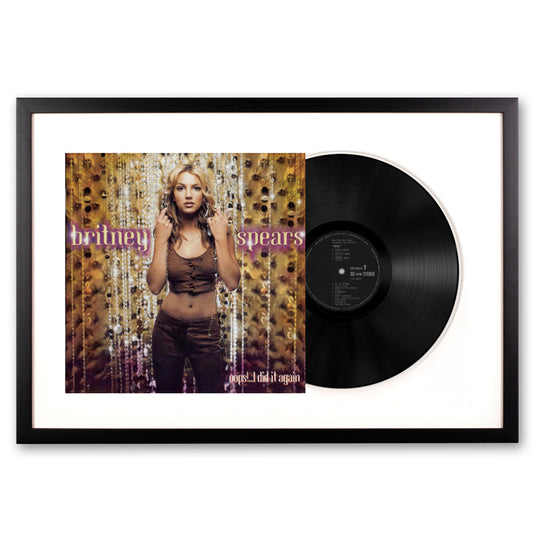 Framed Britney Spears Oops! I Did It Again Vinyl Album Art SM-19439753211-FD
