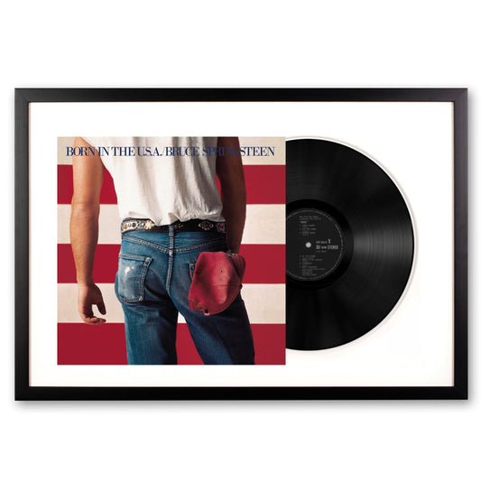 Framed Bruce Springsteen Born in the U.S.A Vinyl Album Art SM-88875014281-FD