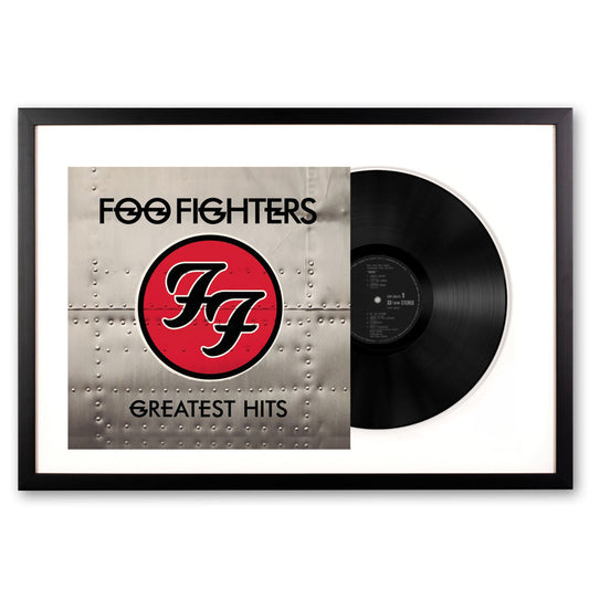Framed Foo Fighters Greatest Hits Vinyl Album Art SM-88697369211-FD