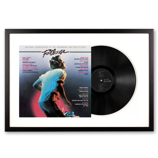 Framed Footloose Vinyl Album Art SM-19439774961-FD