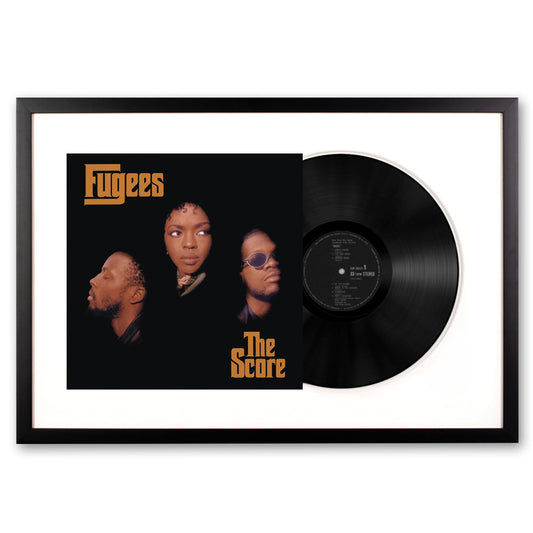 Framed Fugees the Score Vinyl Album Art SM-88985434501-FD