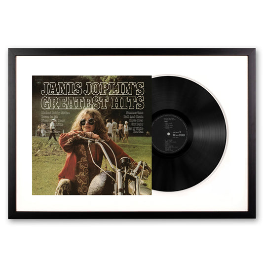 Framed Janis Joplin Janis Joplin's Greatest Hits Vinyl Album Art SM-19075819581-FD