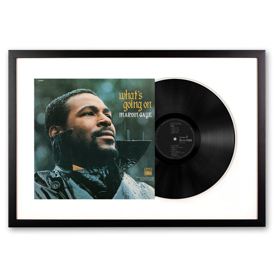 Framed Marvin Gaye What's Going On - Vinyl Album Art UM-5353423-FD