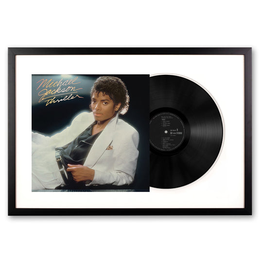 Framed Michael Jackson Thriller Vinyl Album Art SM-88875143731-FD