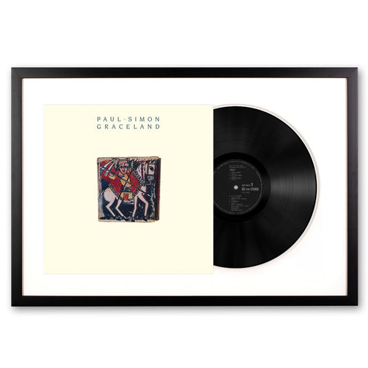 Framed Paul Simon Graceland Vinyl Album Art SM-88985422401-FD