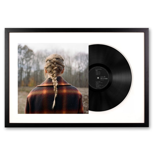 Framed Taylor Swift - Evermore - Double Vinyl Album Art UM-B003341001-FD