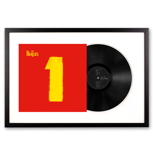 Framed The Beatles - 1 - Double Vinyl Album Art UM-4756790-FD