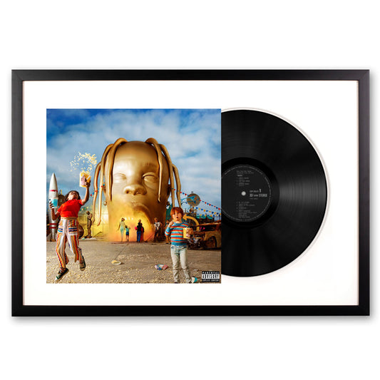 Framed Travis Scott Astroworld Vinyl Album Art SM-19075888361-FD