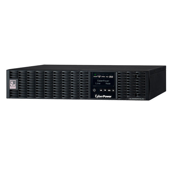 CyberPower Online Series 3000VA/2700W (15A) Rack/Tower Online UPS -(OL3000ERTXL2U)- 2 Yrs Adv. Replacement 2 yr Int. battery OL3000ERTXL2U