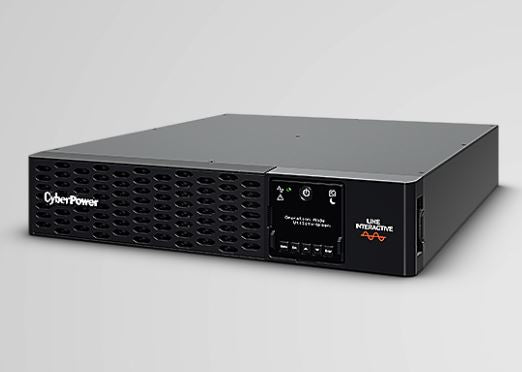 CyberPower PRO Rack/Tower LCD 3000VA / 3000W (15A) 2U Line Interactive UPS - (PR3000ERTXL2U) - 3Yrs Adv. Rep. & 2 Yrs on Int. Battery PR3000ERTXL2U