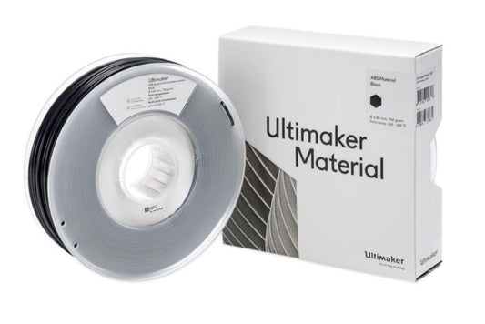 UltiMaker ABS- M2560 BLACK 750- 206127 BOX 1621