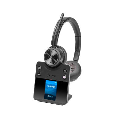 HP POLY SAVI 7420 OFFICE STEREO M ICROSOFT TEAMS CERTIFIED DECT 1880-1900 MHZ HEADSET AUST 8L574AA