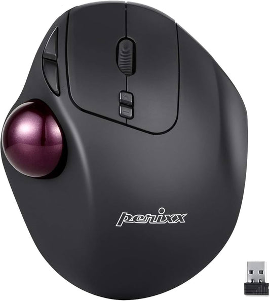 Perixx PERIMICE-717 Wireless 34mm Trackball Mouse  PERIMICE-717