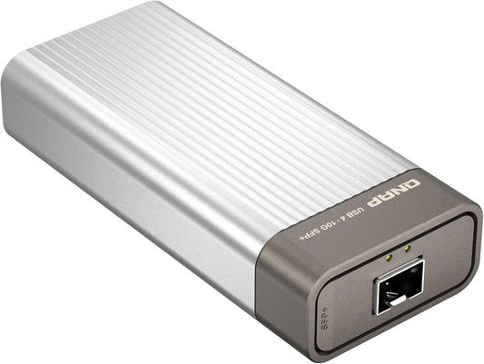 QNAP QNA-UC10G1SF Single-port USB4 Type C to single-port 10GbE SFP+, 2y RTB QNA-UC10G1SF