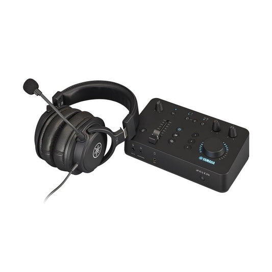 Yamaha ZG01PACK includes: ZG01 Game Streaming Audio Mixer + YG-G01 Headset w/ condenser microphon  ZG01PACK