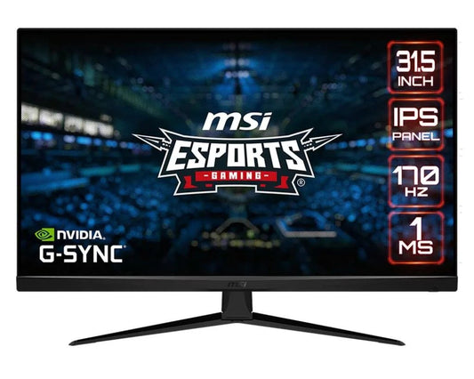 MSI G321Q WQHD 32" Flat IPS LCD Monitor, HDMI, DP, 170Hz, Tilt, VESA 9S6-3DB91A-029