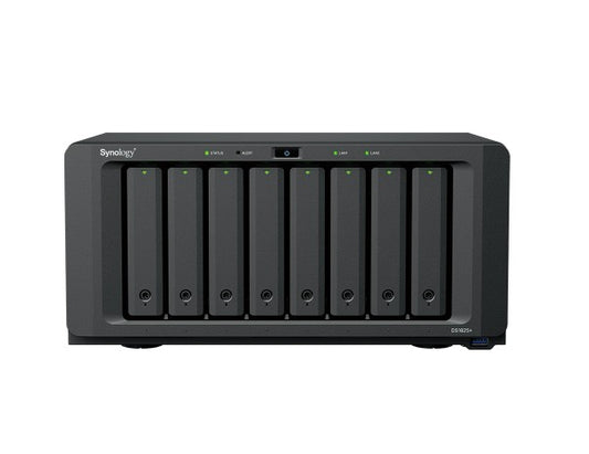 Synology DiskStation DS1825+ 8 Bay NAS, Diskless 3.5' HDD/SSD (0/8), 2x M.2 NVMe (0/2), AMD Ryzen V1500B 4 Core 2.2GHz, 4GB RAM DS1825+