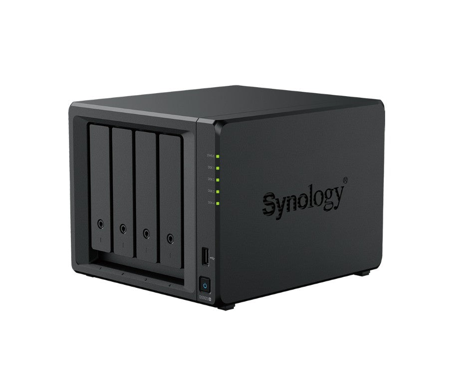 Synology DiskStation DS925+ 4-Bay 3.5' Diskless, AMD Quad Core CPU, 4GB RAM, 2x 2.5GbE, 2 x USB3.2, 1 x Expansion port. 3YW DS925+