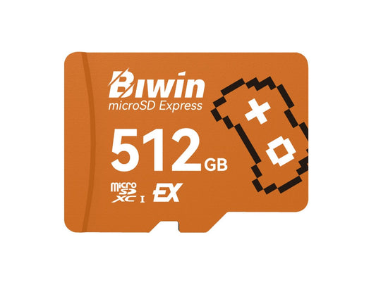 BIWIN ME300-512G microSD Express Read & Write Speed up to 900 MB/s & 800 MB/s BAME300512G-RGX BAME300512G-RGX