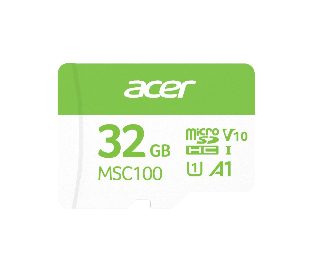 Acer MSC100-32GB microSD Express Read & Write Speed up to 100 MB/s & 10 MB/s BL.9BWWA.335 BL.9BWWA.335