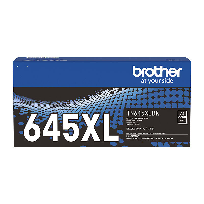 Brother TN645XL Black Toner Cartridge 5,500 Pages - TN-645XLBK
