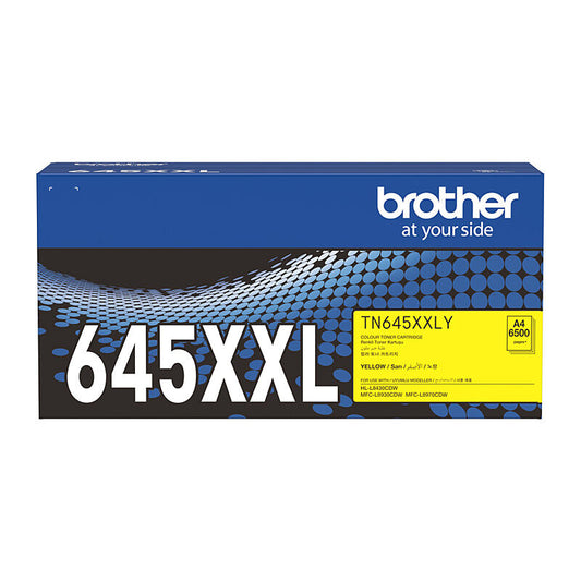 Brother TN645XXL Y Toner Cartridge 6,500 Pages - TN-645XXLY