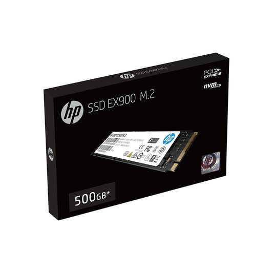 HP EX900 500GB PCIe3.0x4 SSD M.2 SSD 2100MB/s & 1500MB/s 3D NAND Flash 2YY44AA#