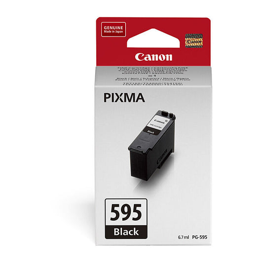 Canon PG595 Black Ink Cartridge 180 pages - PG-595